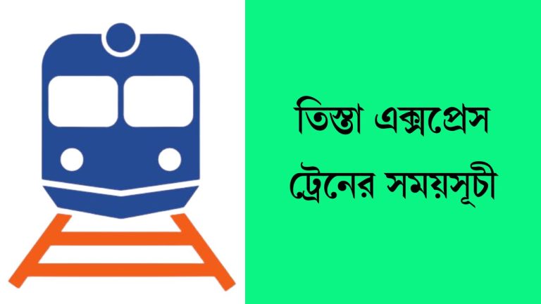 তিস্তা এক্সপ্রেস ট্রেনের সময়সূচী